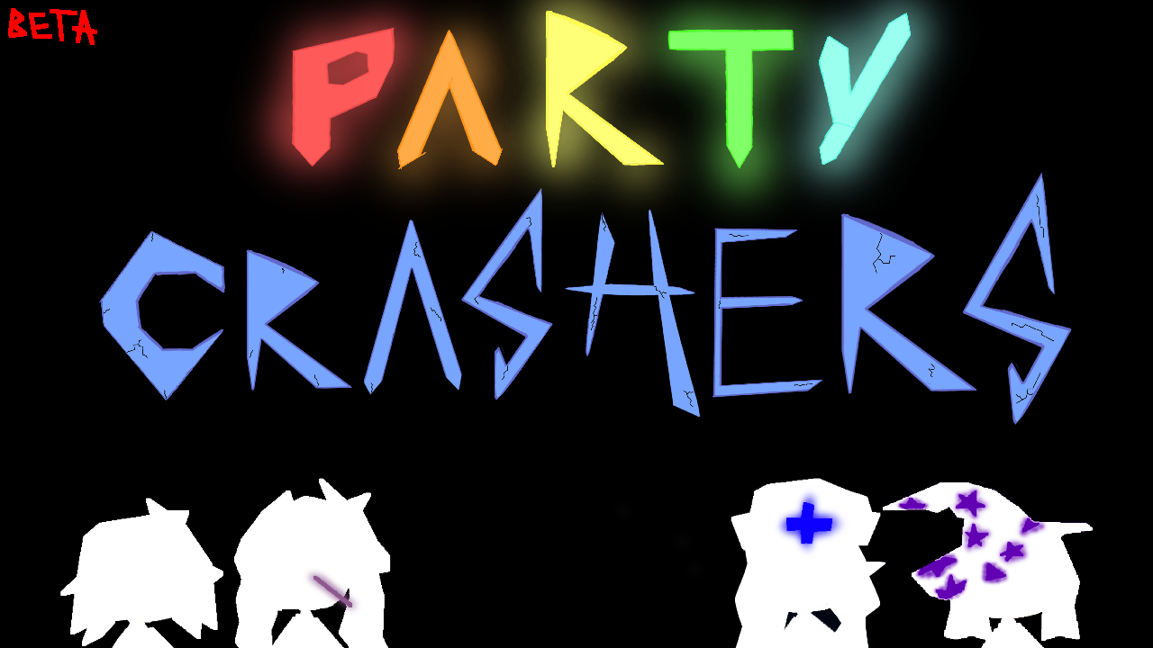 Party Crashers title screen logo from the downloadable build